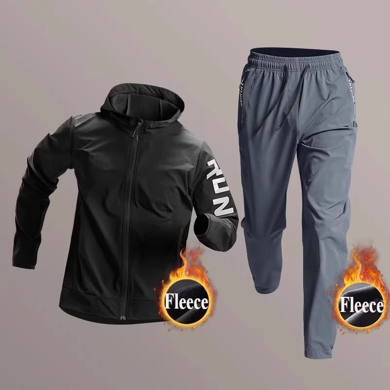 Men's Warm Fleece Sportswear S - Running Gear Outfit recension och pris