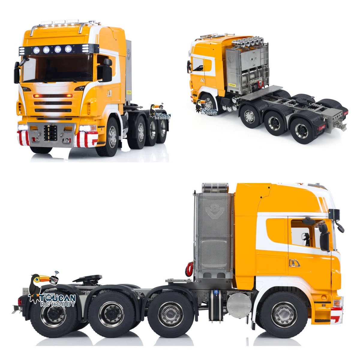 Toy 1/14 8x8 R620 RC Tractor T - Running Gear Box recension och pris