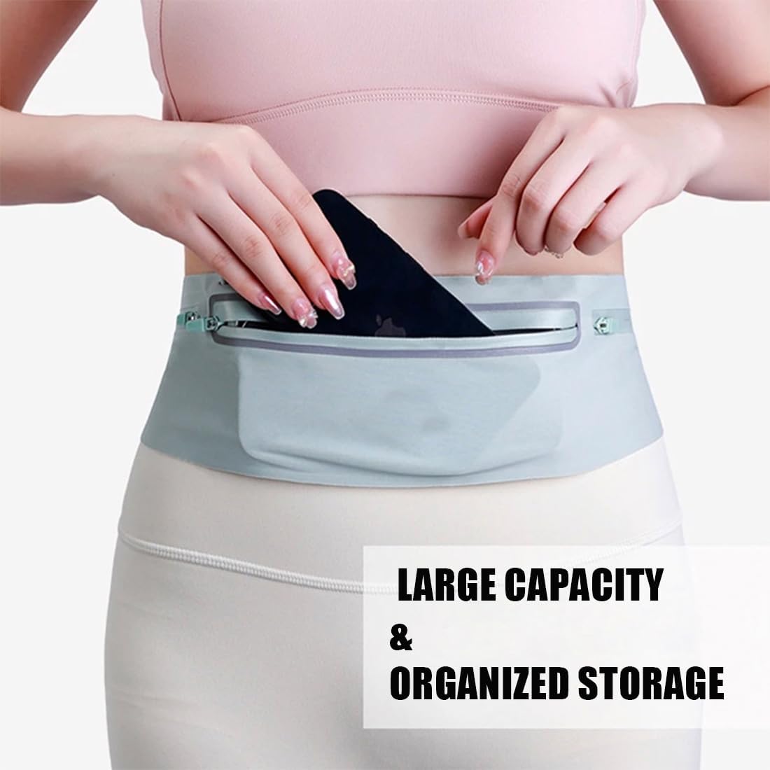 3 Pockets Reflective Running B - Running Gear To Hold Phone recension och pris