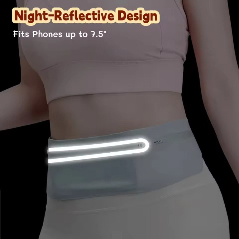 3 Pockets Reflective Running B - Running Gear To Hold Phone recension och pris
