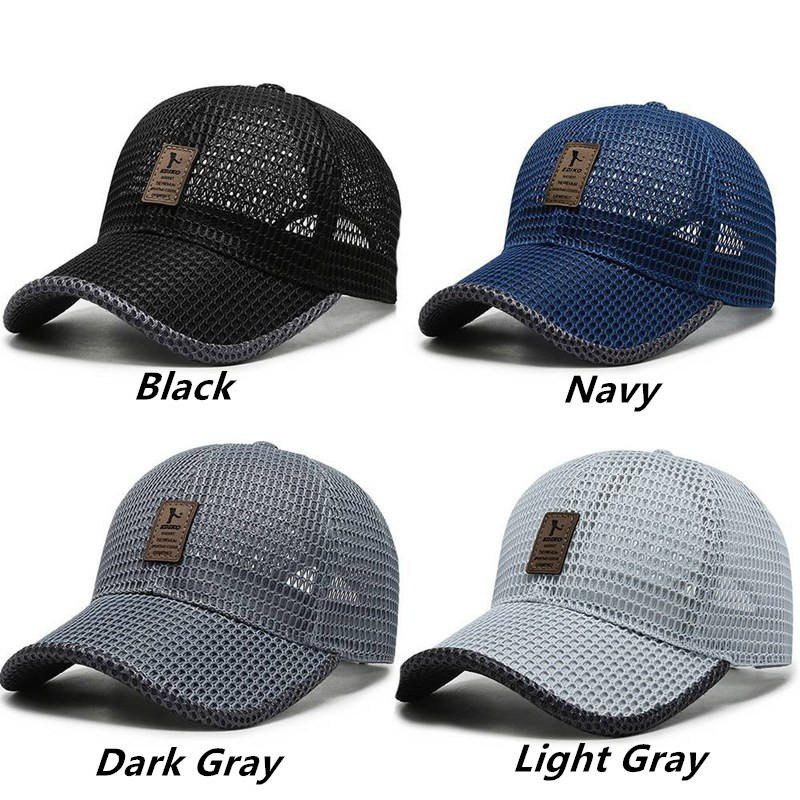 Letter Printed Breathable Mesh - Running Cap Mesh recension och pris