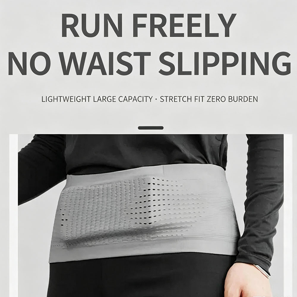 Running Waist Bag, High Elasti - Running Gear To Hold Phone recension och pris