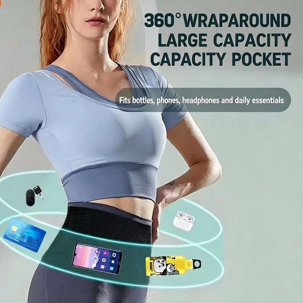 Running Waist Bag, High Elasti - Running Gear To Hold Phone recension och pris
