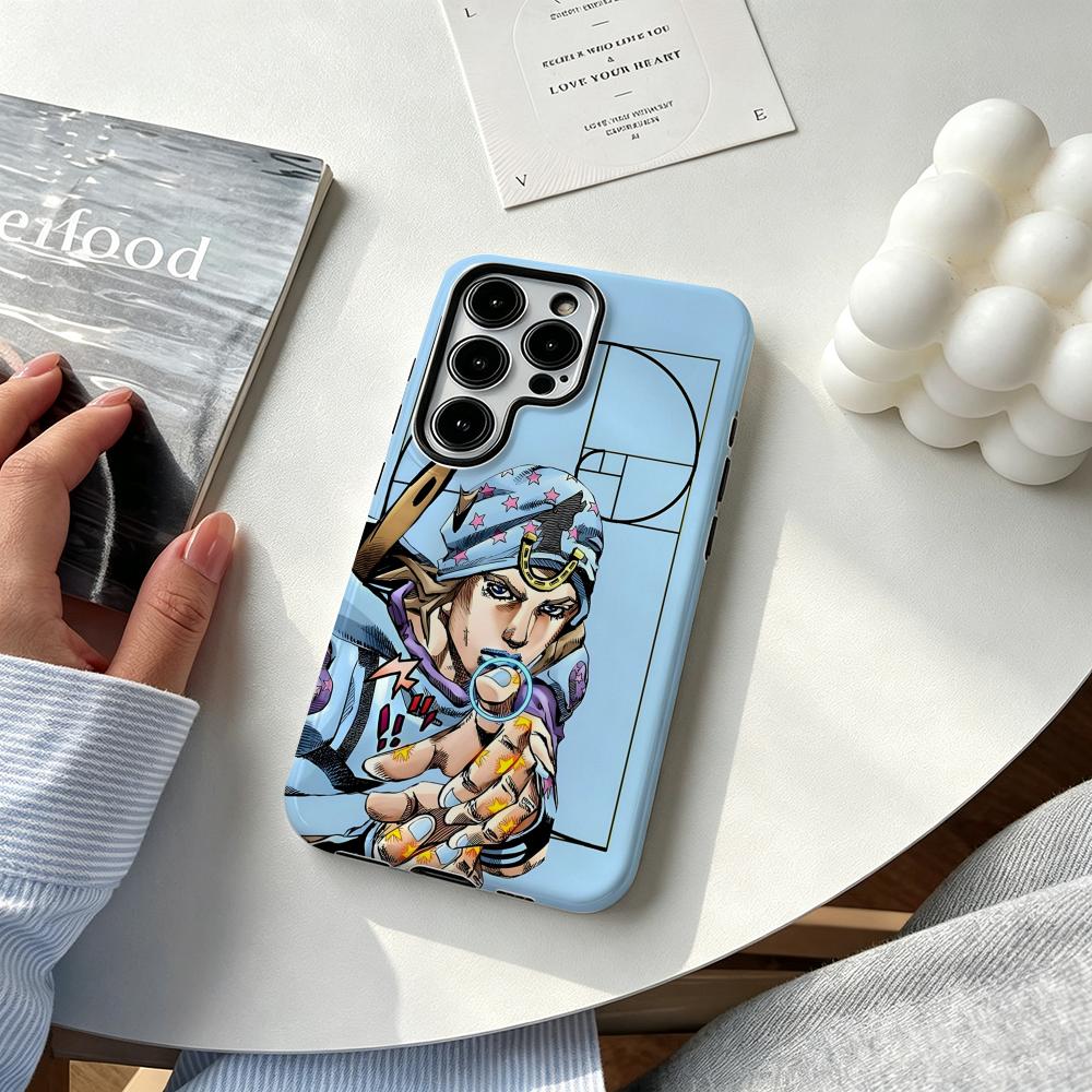 Hot cool Anime J-JOJO Steel Ba - Running Gear Phone Holder recension och pris