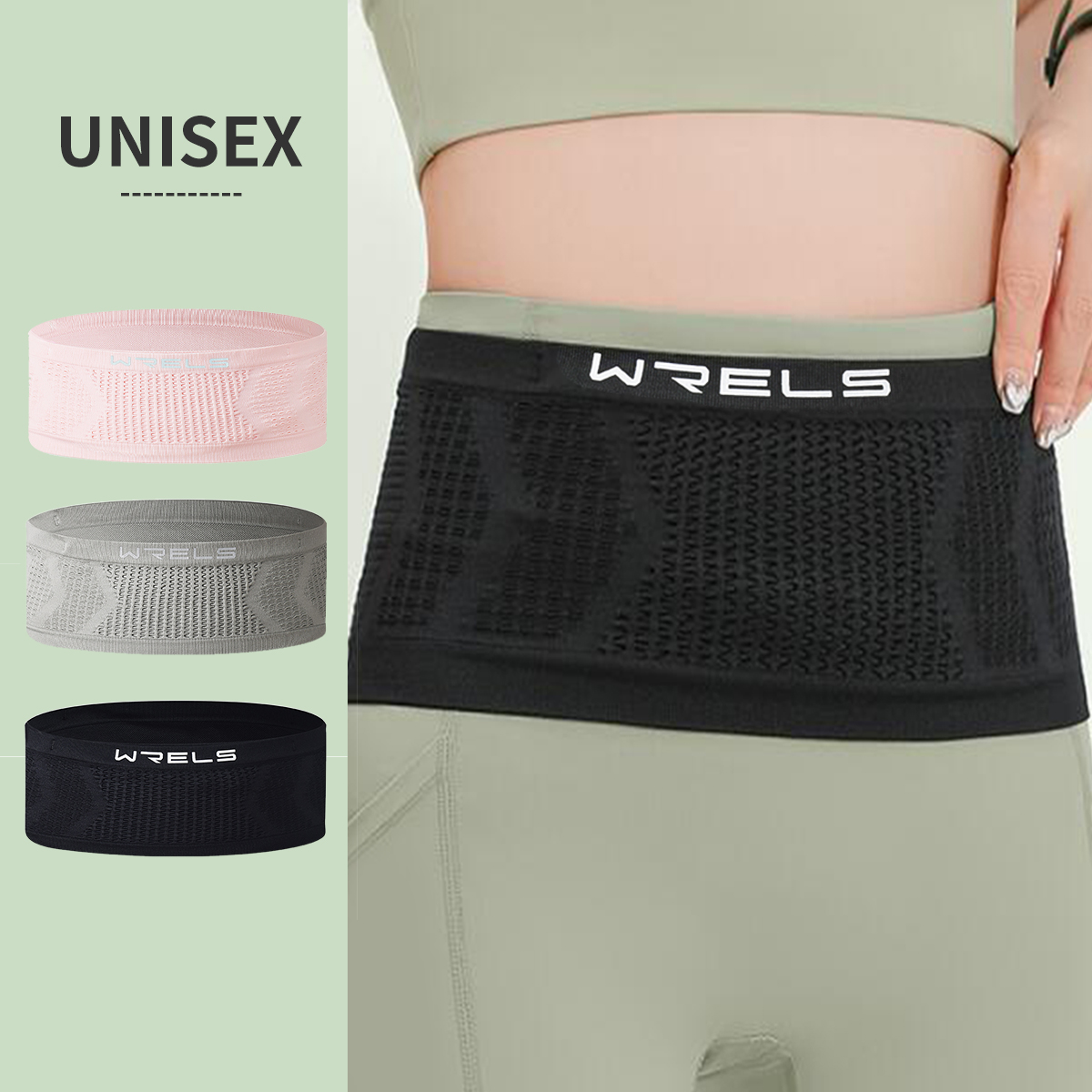 WRELS Invisible Waist Bag Ligh - Running Gear To Hold Phone recension och pris